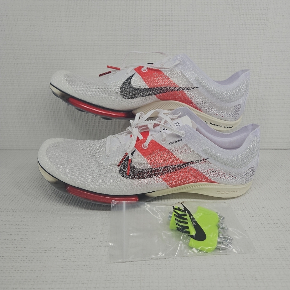 New Nike Air Zoom Victory EK Eliud Kipcho Track & Field Shoes White Men Size 12